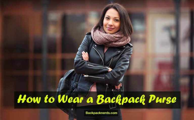 How To Wear A Backpack Purse Backpack Nerds