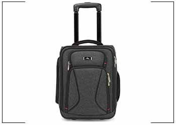 High Sierra Endeavor Underseat Carry On Luggage with Wheels