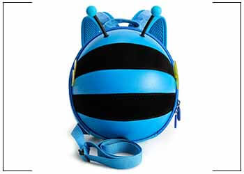 Kiddie Totes Mini 3D Hard-shell Bumblebee Backpack