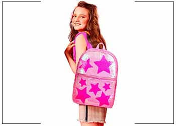 Sequin School Backpack for Kids