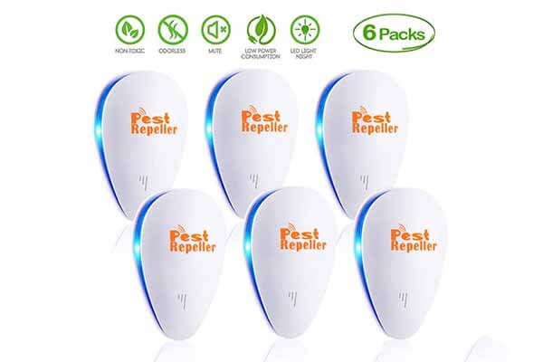 Bocianelli Ultrasonic Pest Repeller 6 Packs