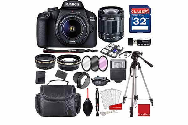 Canon EOS 4000D DSLR Camera