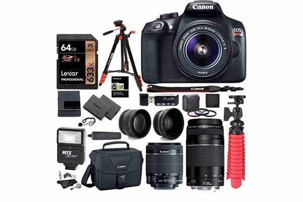 Canon EOS Rebel T6 DSLR Camera