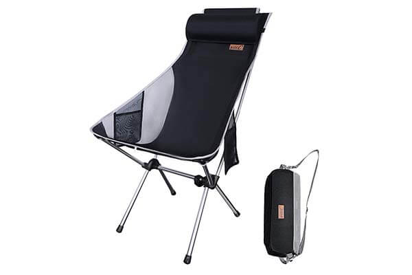 Nice C Ultralight High Back Folding Camping Chair
