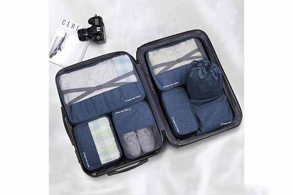 VAGREEZ 7 Pcs Travel Luggage Packing Organizers