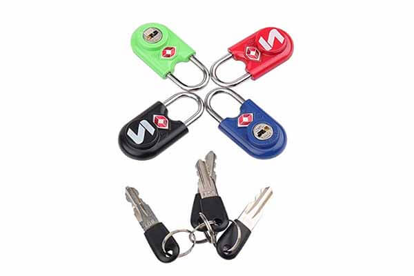 SURE LOCK TSA Approved Travel Luggage Key Locks