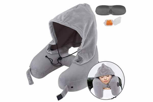 Sunany Inflatable Travel Neck Pillow