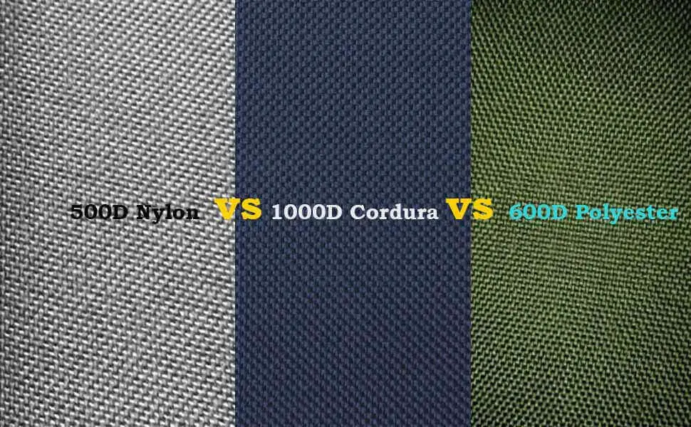 500D Nylon vs 1000D Cordura vs 600D Polyester