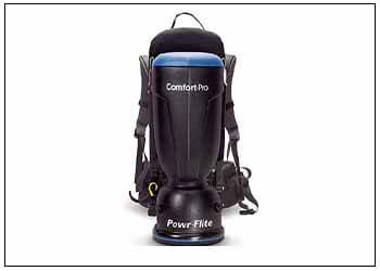 Powr-Flite Comfort Pro Commercial Backpack Vacuum