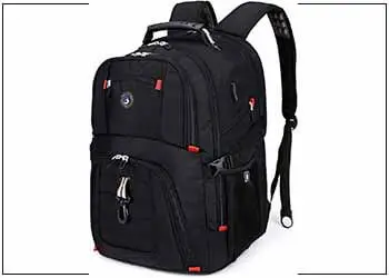 SHRRADOO Extra Large black color Backpack