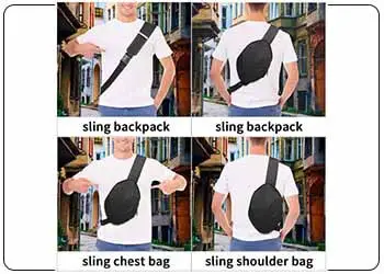 How to wear a sling bag