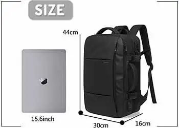 How big is a 40 liter backpack (Backpack size and measurement)
