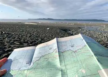 Navigation tools, a map