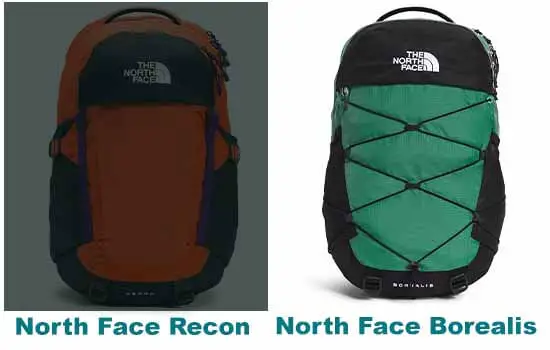 Why Should I Choose the North Face Borealis Over the North Face Recon Backpack