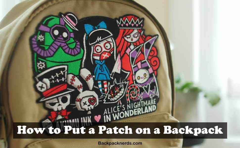 How to Put a Patch on a Backpack
