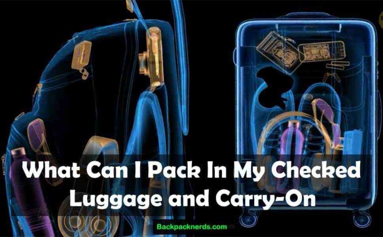 What Can I Pack In My Checked Luggage [Latest Rules in 2025] - Backpack