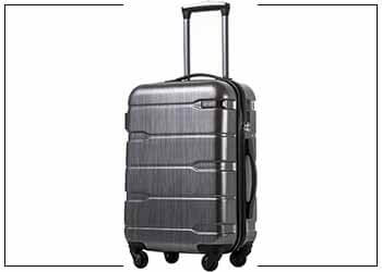 Coolife Luggage Expandable(only 28" Suitcase PC+ABS Spinner