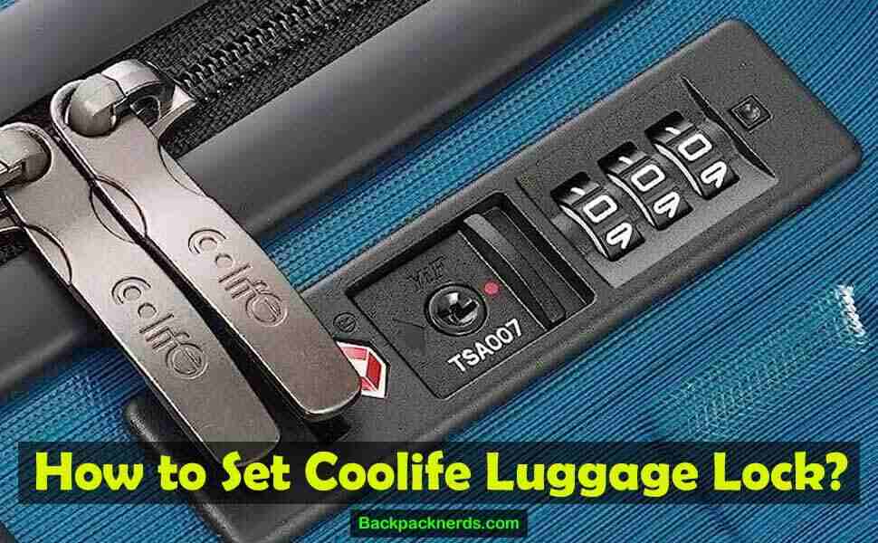 How to Set Coolife Luggage Lock