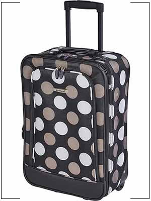 Rockland Fashion Softside Upright Luggage Set