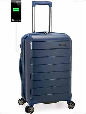 Traveler's Choice Pagosa Indestructible Hardshell Expandable Spinner Luggage