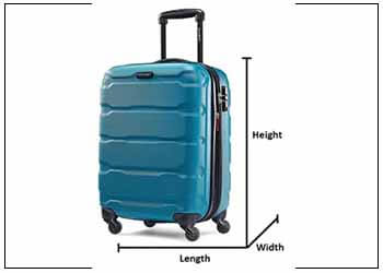 What exactly is 62 inch linear luggage