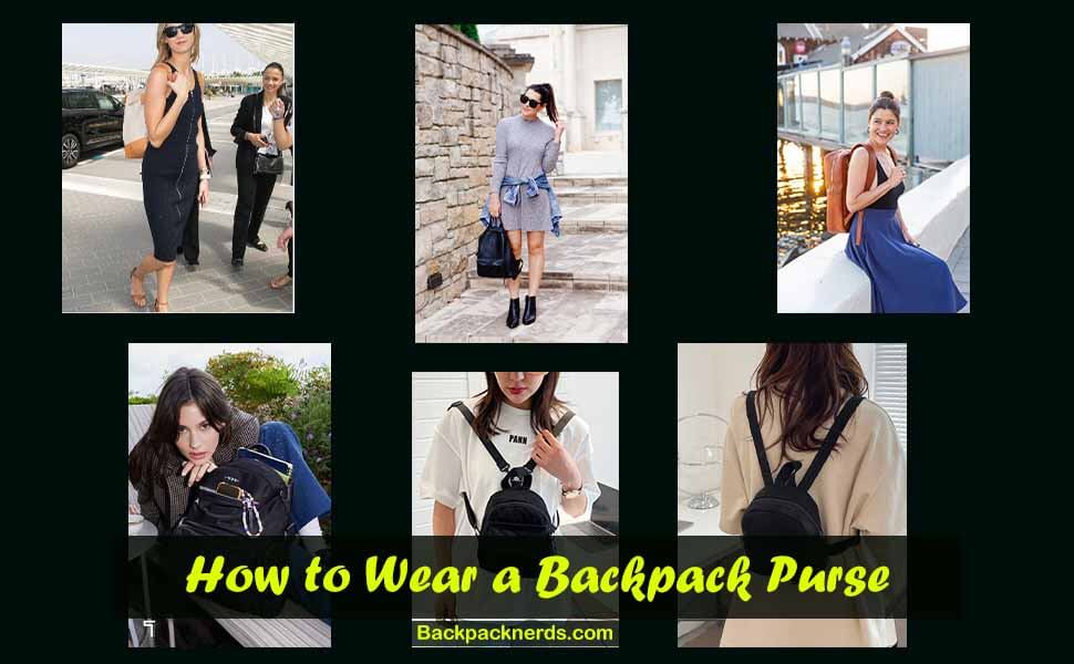 How Many Ways A Backpack Purse Can Be Worn