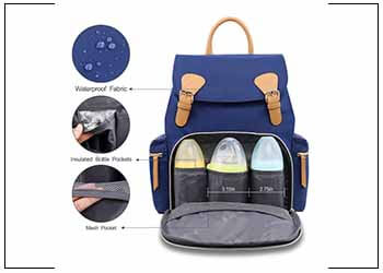 Vogshow Waterproof Diaper Bag