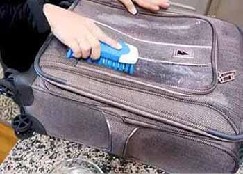 Clean the Exterior of the Suitcase